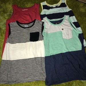 SOLD ON MERCLot of boys 5T tank top and