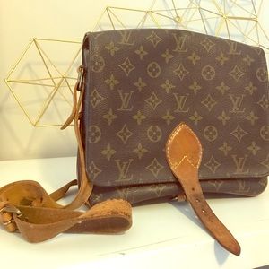 Vintage Louis Vuitton Cartouchiere Crossbody Bag
