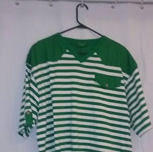 5X Striped pocket shirt