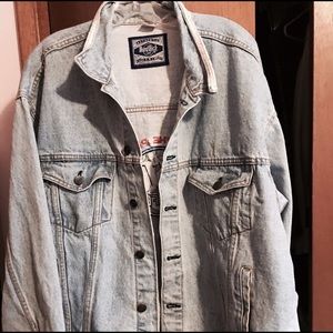 Men's classic vintage Jean denim jacket
