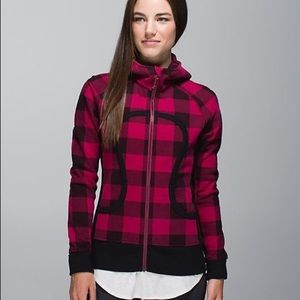 Lululemon Red Plaid Scuba (on hold)