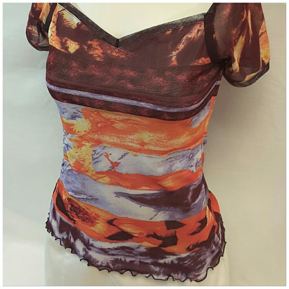 ANAC, Sweetheart neckline Top, size Small - Picture 5 of 8