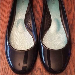 VGUC Oka B black ballet flats