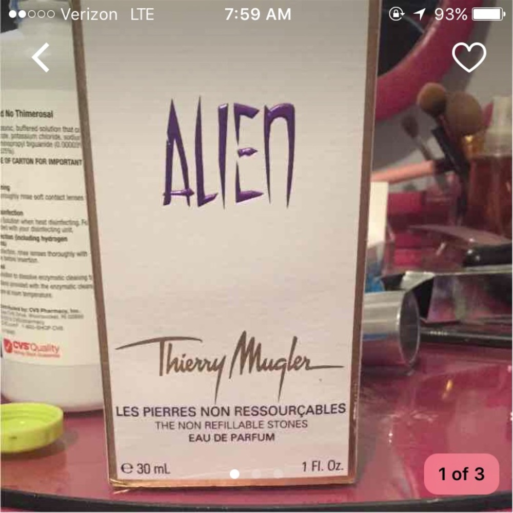 Thierry Mugler Alien perfume 1oz