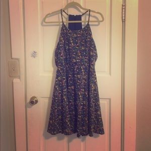 Navy Razorback Dress