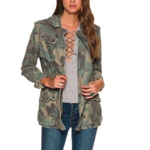 Free People Camo Jacket