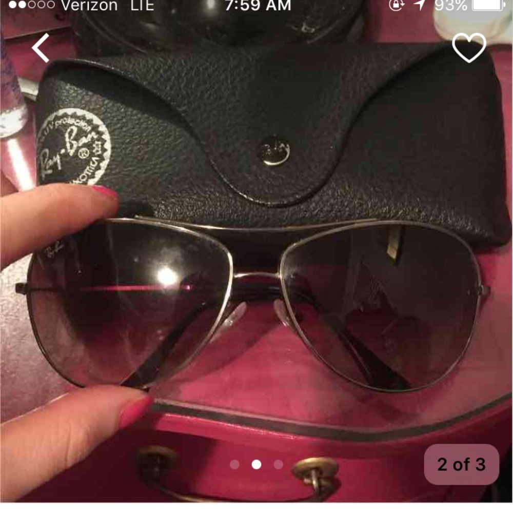 Ray-ban aviators - like new