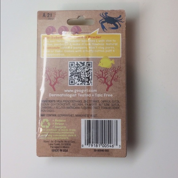 geoGirl Mineral Powder Colorless - Picture 3 of 3