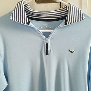 Vineyard vines pima cotton quarter zip