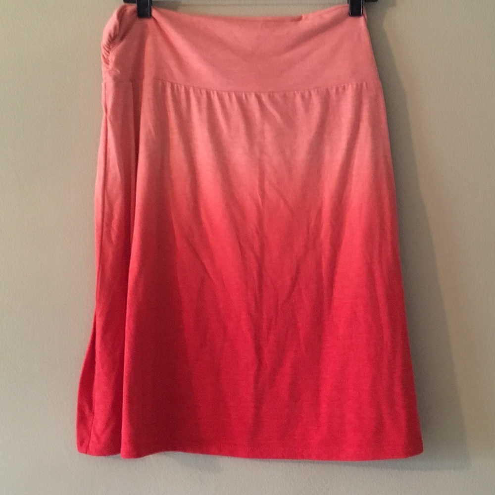 XL Orange Combo Faded Glory Skirt