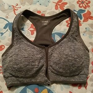 Sports bra.