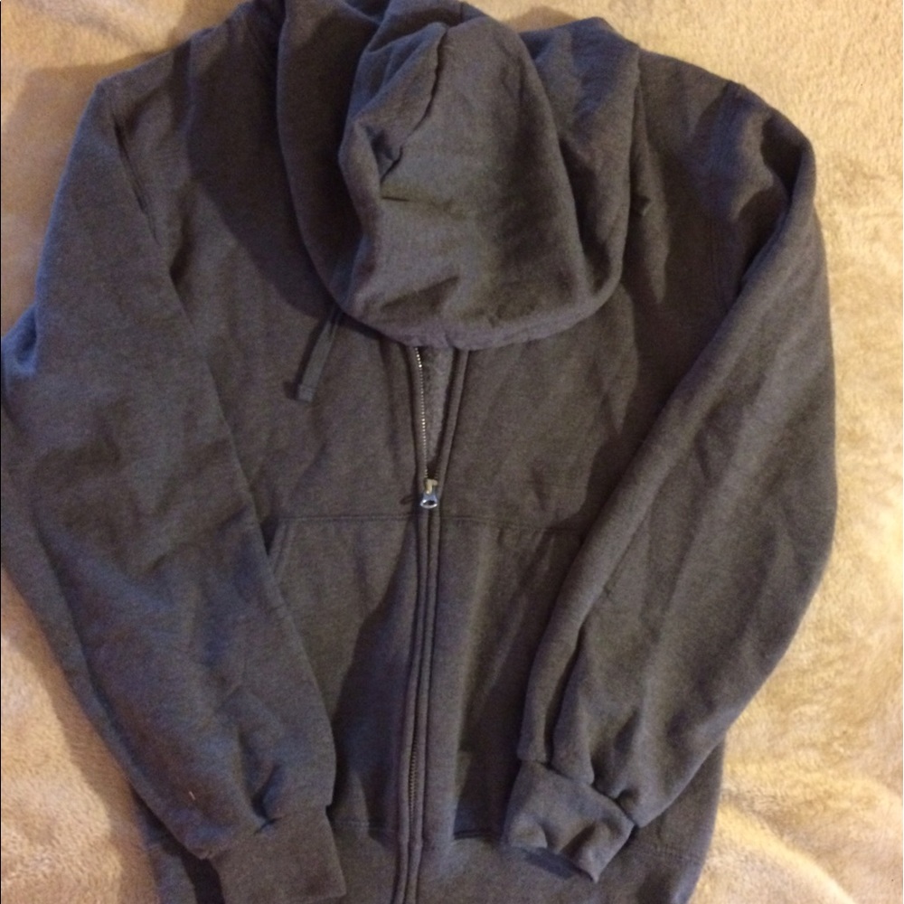 Hooded sweat jacket
