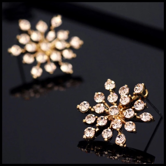 Swarovski Crystals The Cari Starburst Earrings - Picture 5 of 5