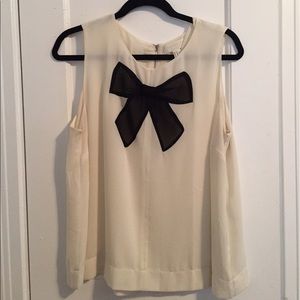 Forever 21+ Sheer Bow Blouse