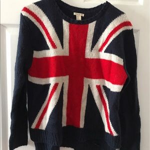 British flag sweater