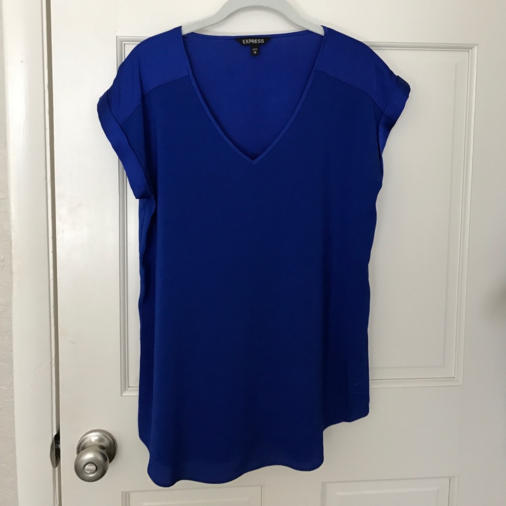 Express silk blouse size M