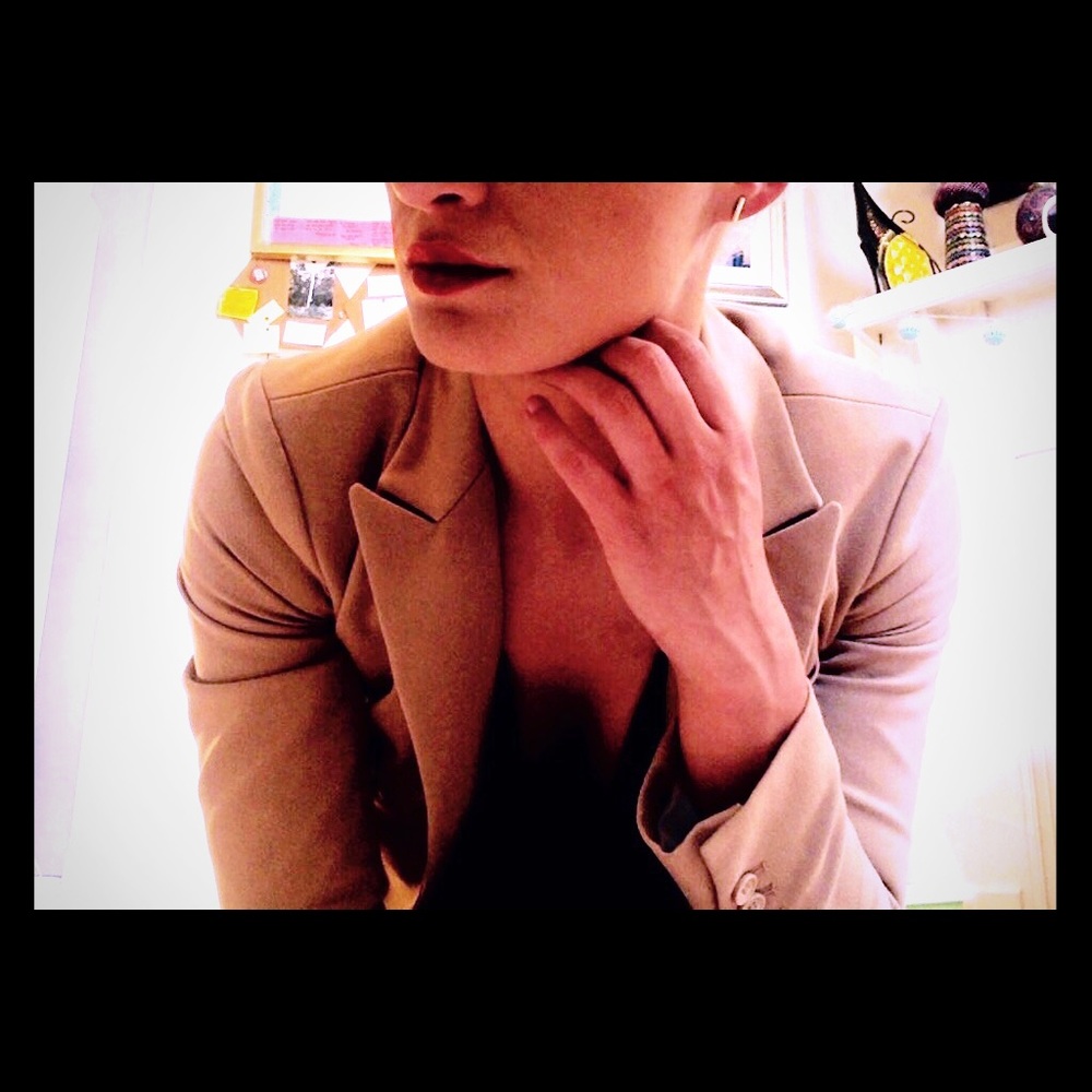 Express Camel Colored Blazer