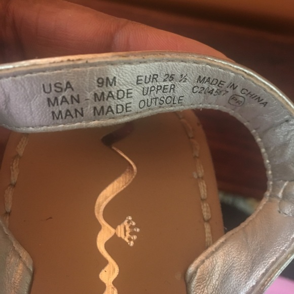 Nina Girls Glitter Sandals - Picture 2 of 5