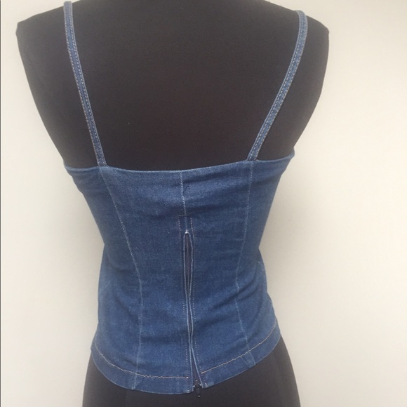 Denim Tank Top - Picture 3 of 4