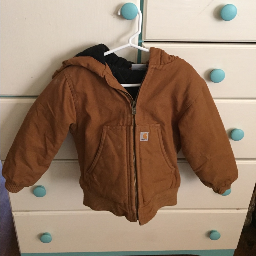 Boys carhartt jacket.