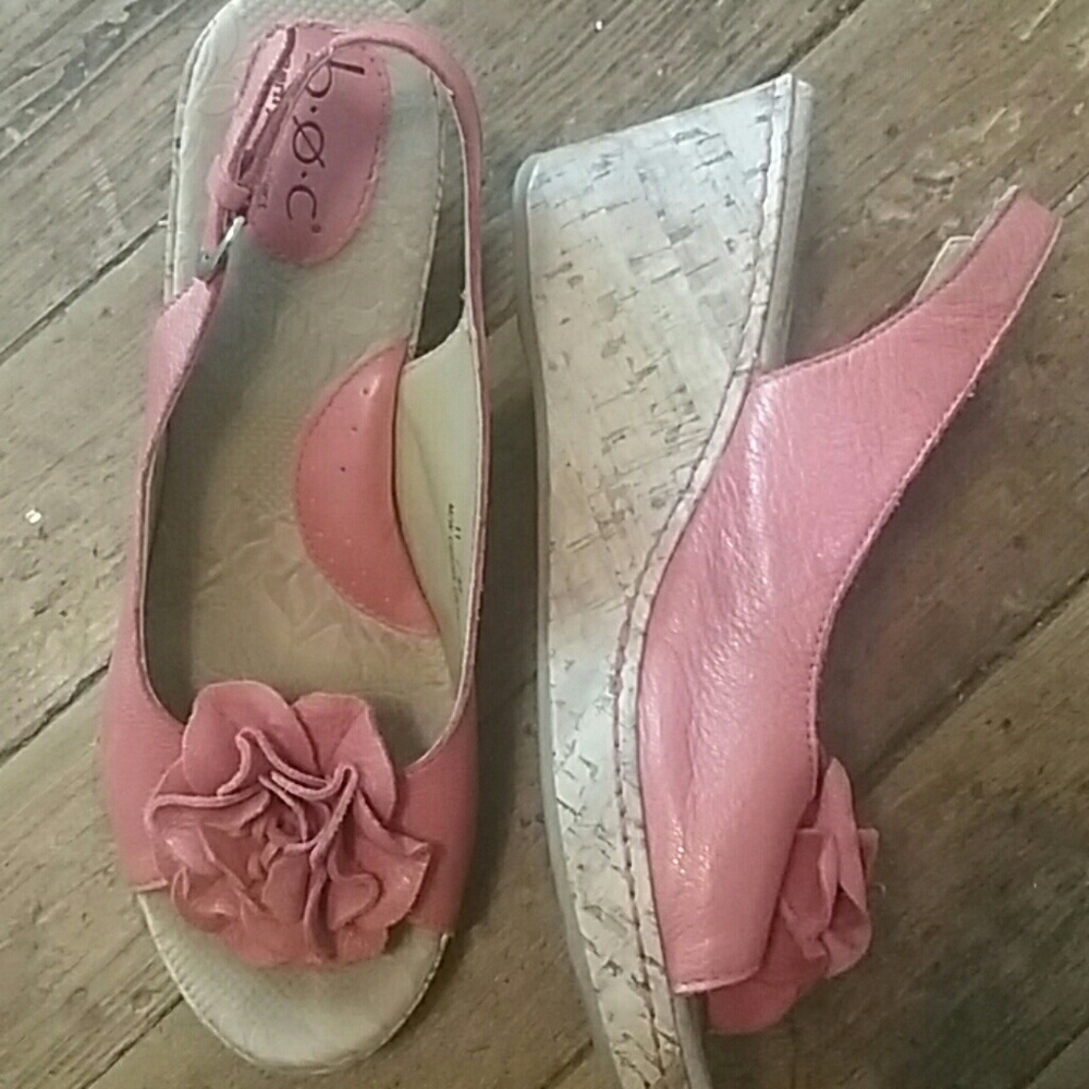 B.O.C. Coral Slip Ons Size 11