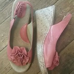 B.O.C. Coral Slip Ons Size 11