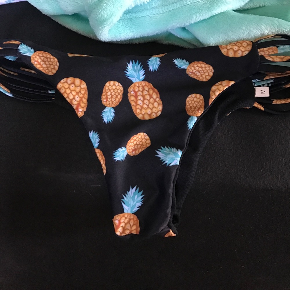 new pineapple swim bottoms