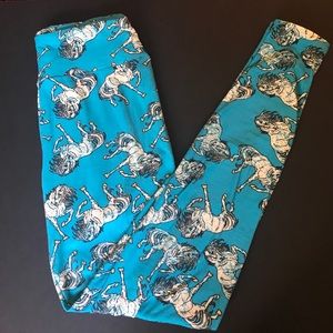 🦄 UNICORN 🦄 Lularoe OS Horse Leggings