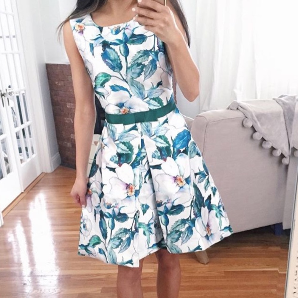 Modcloth Magnolia Floral Dress