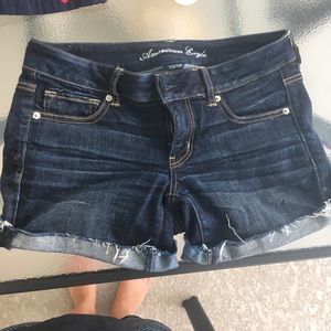 Dark Jean shorts