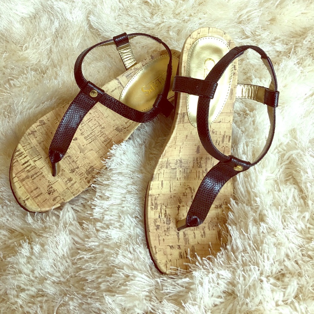 Black Chaps wedges