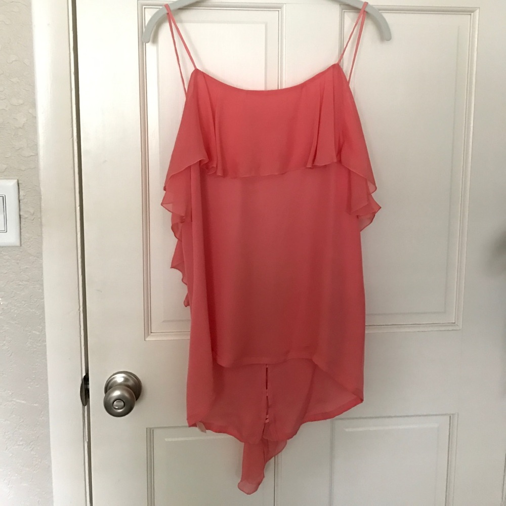 Haute Hippie size M pink backless top