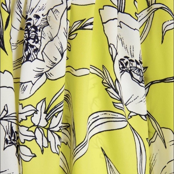 1 left! Off the shoulder Yellow Tie Sleeve Top - Picture 5 of 5