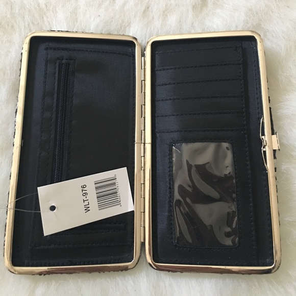 Black & Silver wallet - Picture 2 of 2