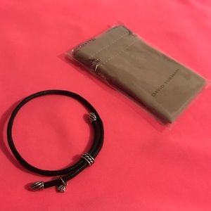 David Yurman Bracelet with Suede Pouch