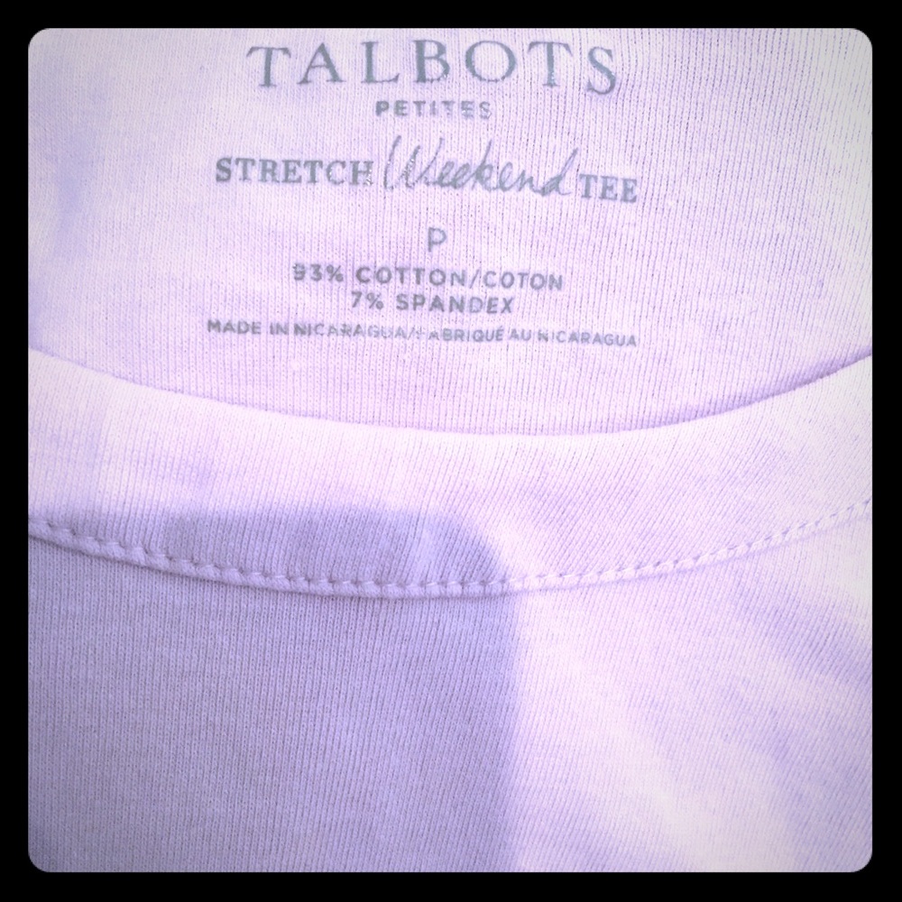 Talbots tee - Picture 4 of 4