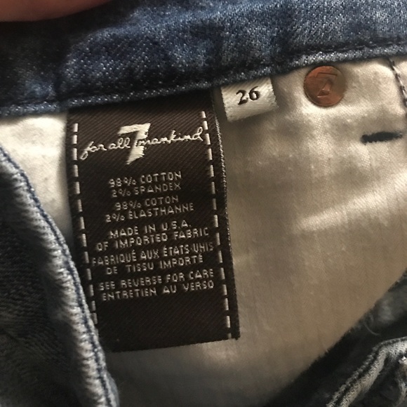 A pocket 7 jeans size 26 - Picture 4 of 4