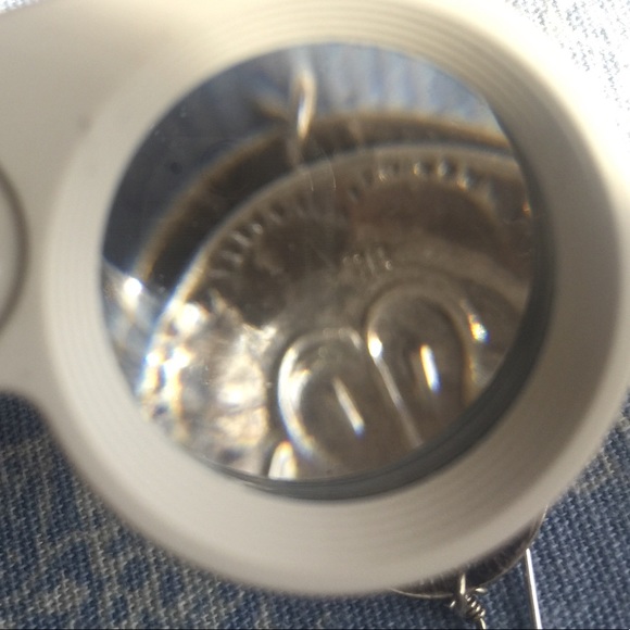 Vintage Sterling Silver Shell Earrings - Picture 5 of 5