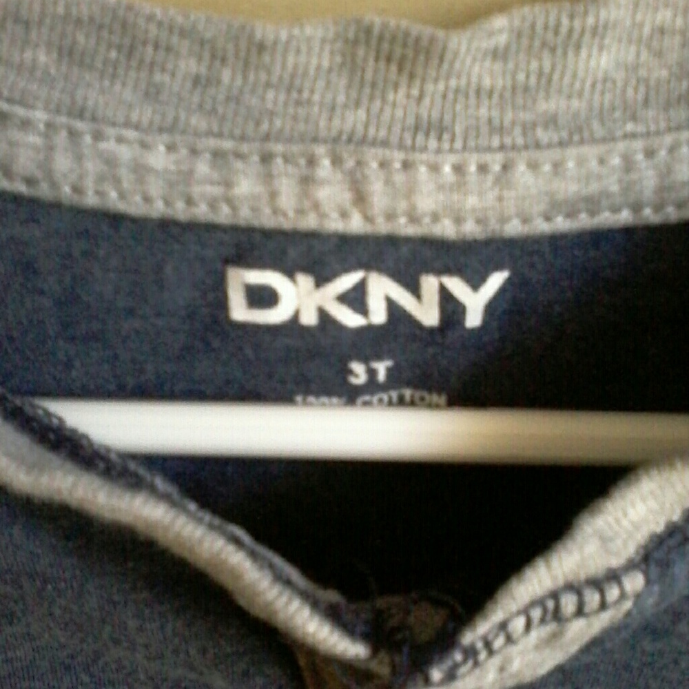 Boy's DKNY shirt and jeans