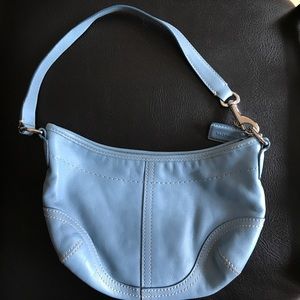 Coach Light Blue Purse