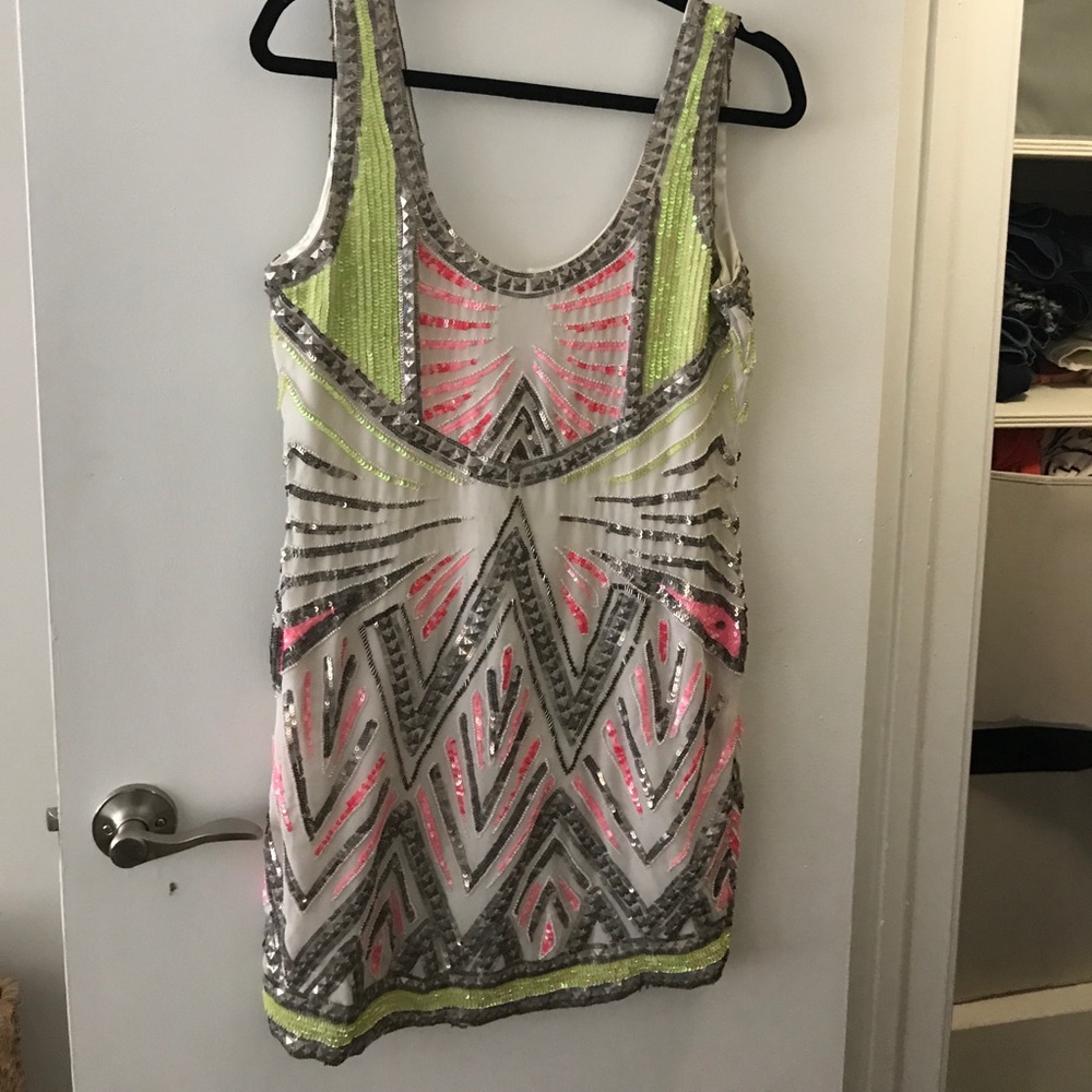 Sequin mini cocktail dress