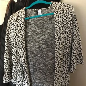 Long Zebra print light sweater H&M!