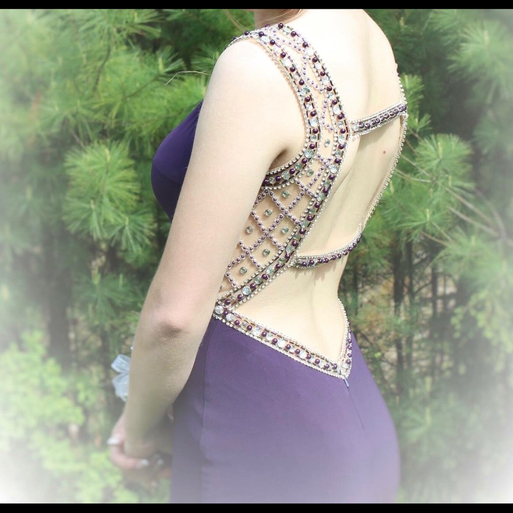 Purple Prom Dress