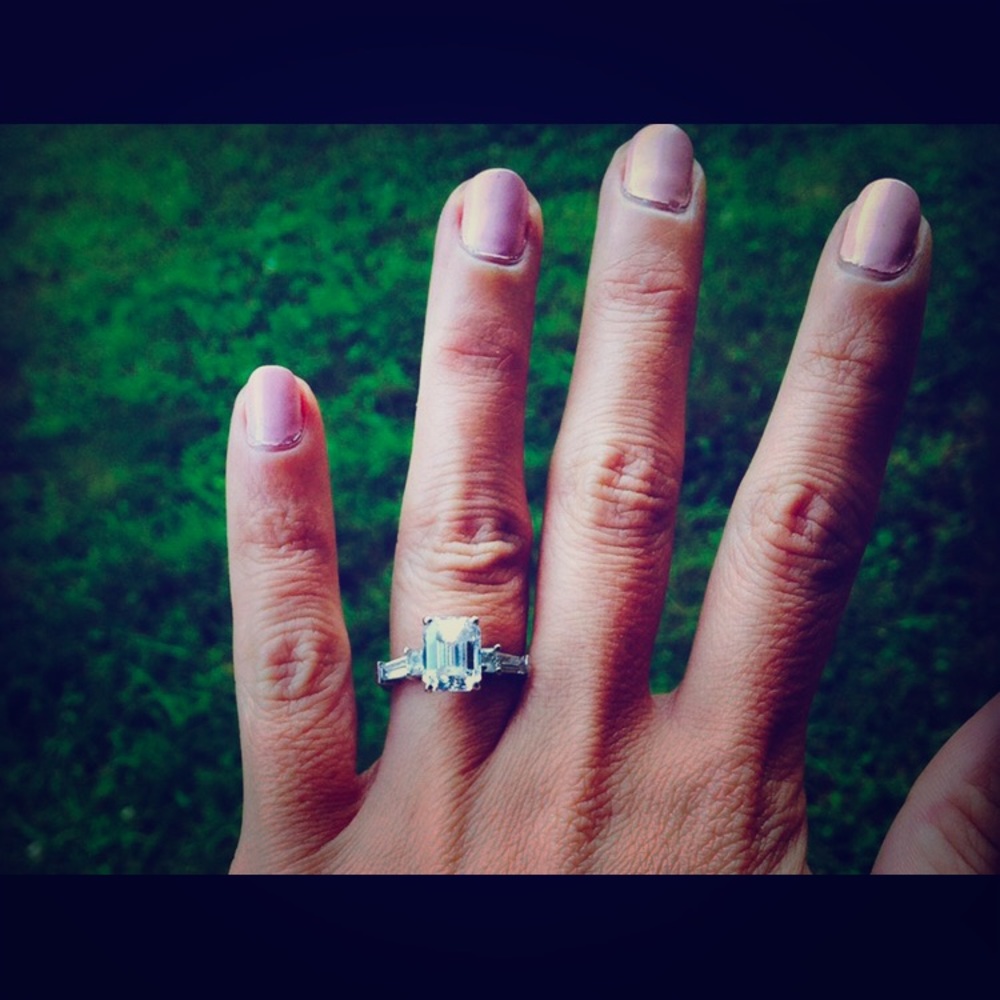 CUSTOM MADE ENGAGEMENT RING 3.5 CT - ASHA