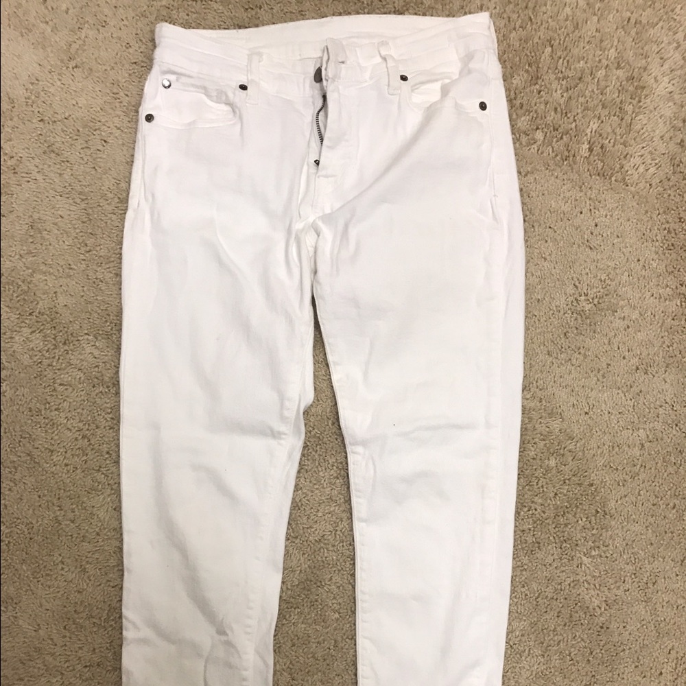 Ralph Lauren white skinny jeans
