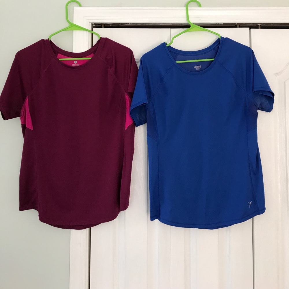 BUNDLE 2 Workout shirts size large