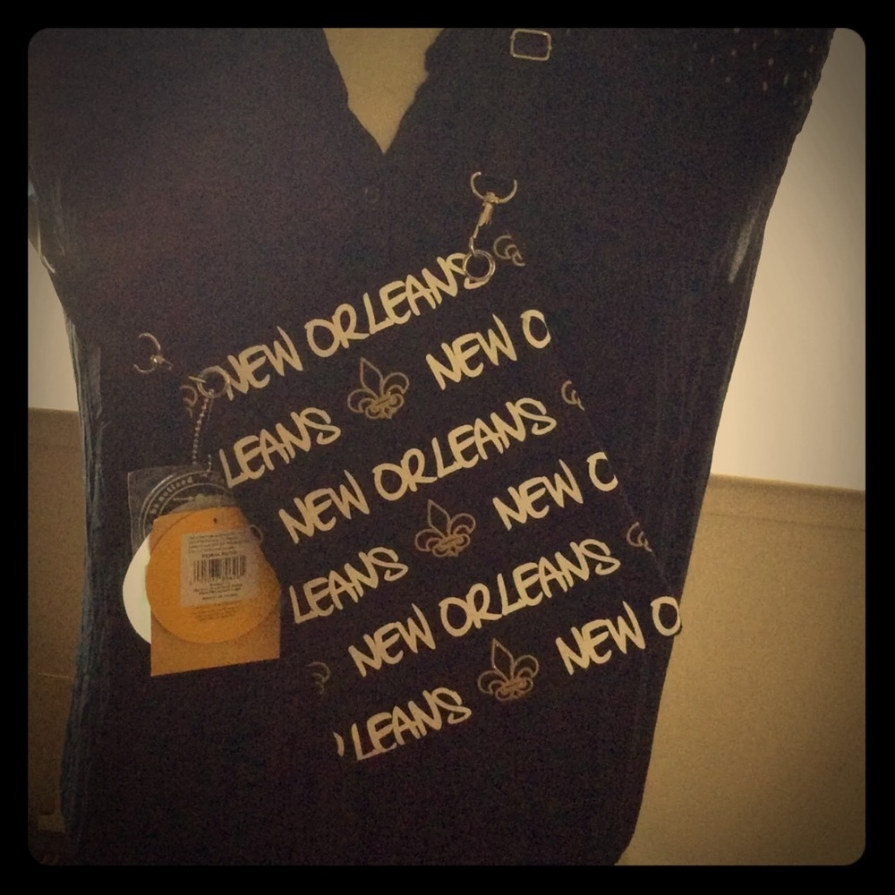 New Orleans Saints cross-body messenger bag