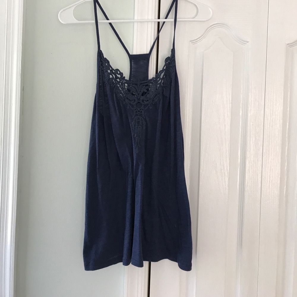 NWT Navy Blue Blouse