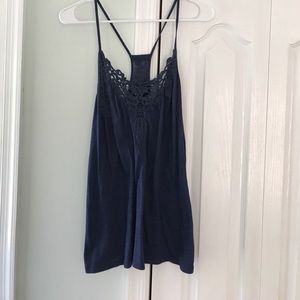 NWT Navy Blue Blouse