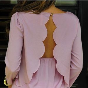 Pastel pink blouse